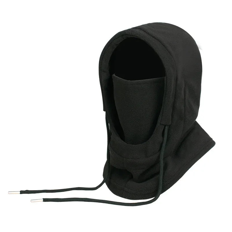 Warm Fleece Balaclava for Men Women Winter Face Mask Neck Warmer Hooded Cap Windproof Thermal Head Cover Beanies Bandana
