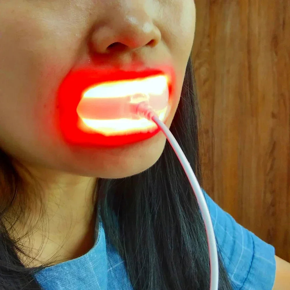 LED Red Light Therapy for Gum inflammation & oral wounds