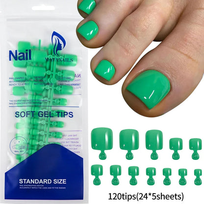 100pcs Black Almond Fake Nail Mid-length Solid Color Artificial Nail Removable Press On Nails Tip Almond Nail Art False Nail