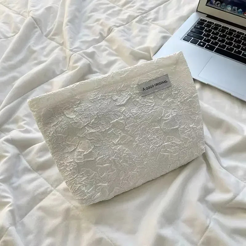 Women Makeup Kits Handbags Phone Pencil Case Organizer Pouch Bag Korean Fashion Flower Travel Cosmetic Storage Bag Kawaii