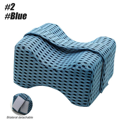 Memory Foam Knee Pillow Back Support Align Spine Pregnancy Body Pillows for Side Sleepers for Orthopedic Sciatica Back Leg Hip