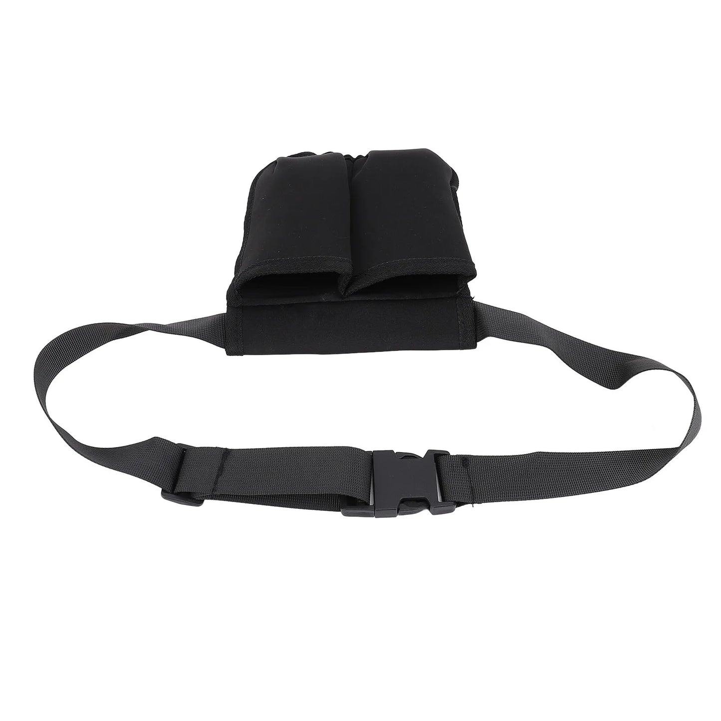 Massage Waist Pouch Two Bottles Massage Bottle Bag Adjustable Belt Supplies Professional Lotion Holster for Therapist