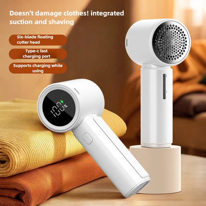 Electric Fluff Trimmer USB Rechargable Fabric Fluffy Pellet Remove Machine for Clothing Ball Sweater Hairball Trimmer