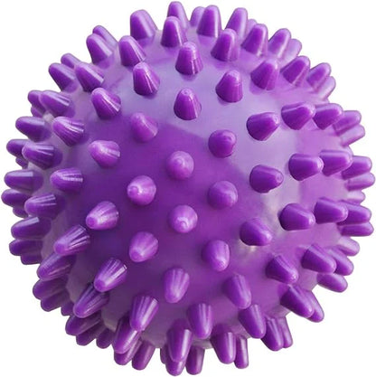 1Pcs BOTQTOW Spiky Massage Ball,Physical Therapy Massage Balls,Hard Lacrosse Ball & Spiky Massage Ball for Myofascial Release