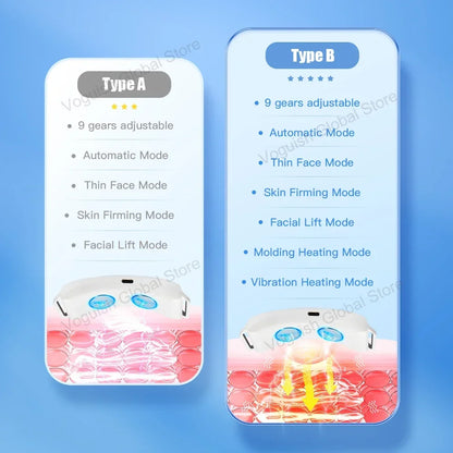Double Chin Remover Ems Face Lifting Massager Anti Wrinkle Firming Facial Massager V-Face Lift Device Skin Care