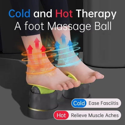 Yoga Fascia Ball Heating and Cooling Foot Massage Ball Neck Membrane Ball Sole Muscle Relaxation Relieve Fatigue Handheld Ball