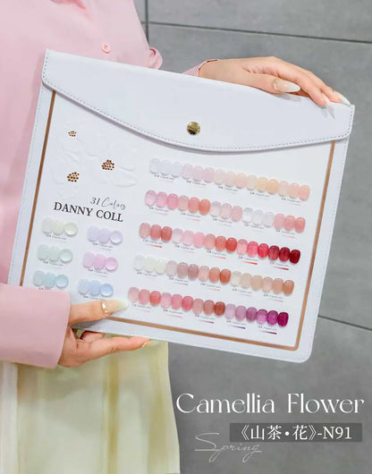 31pcs Tanslucent Jelly Nude Gel Nail Polish Set With Color Display Colorful Varnish Semi Permanent UV LED Nail Art Manicure Gel