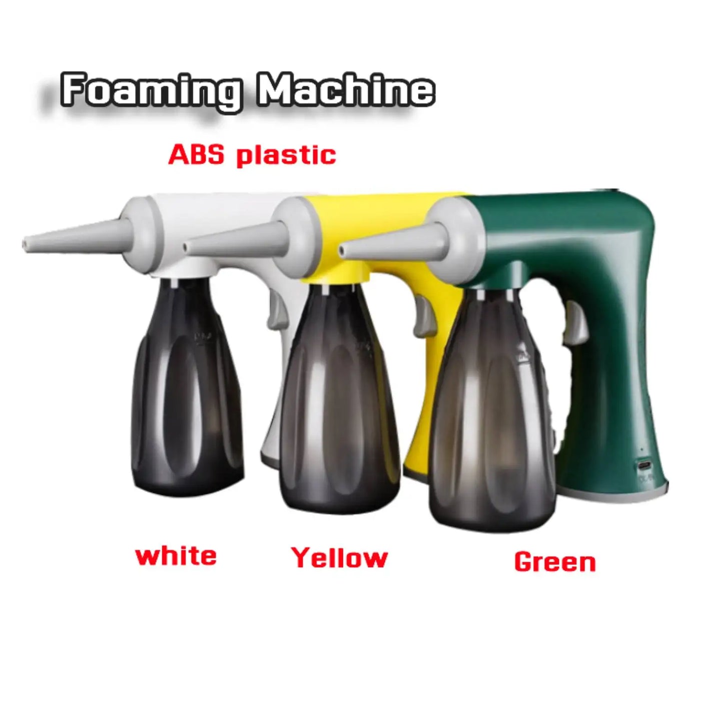 Professional Electric Hairdressing Styling Hair Perming Salon Tool Hair Steamer Rechargable Foaming Machine white yellow green