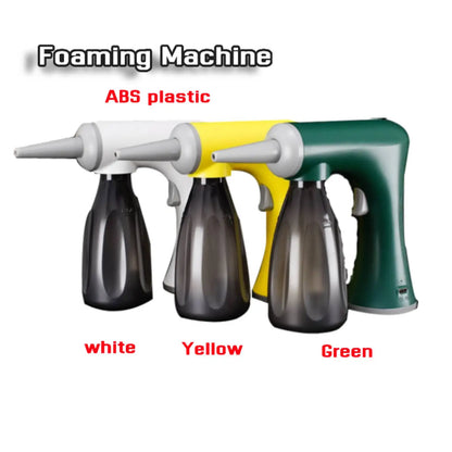 Professional Electric Hairdressing Styling Hair Perming Salon Tool Hair Steamer Rechargable Foaming Machine white yellow green