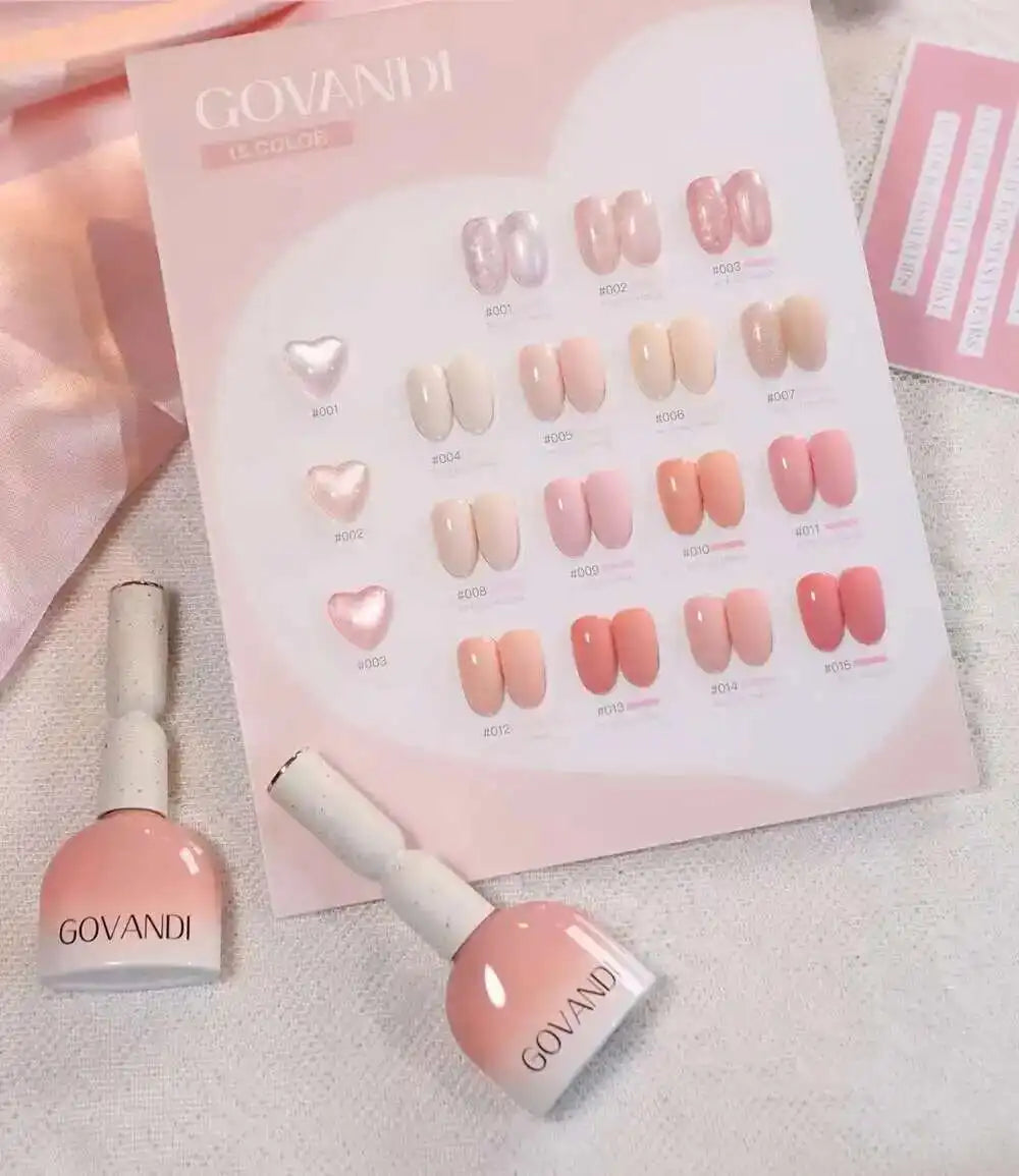 High Quality Korean Gel Polish Set Autumn  Winter Color Gel Kit Nail Salon Wholesale Marnicure Soak Off UV LED Nail Varnish Set