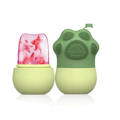 Silicone Ice Facial Roller Face Lifting Contouring Tools Ice Cube Cooling Facial Edema Eye Body Massager Beauty Skin Care Tools