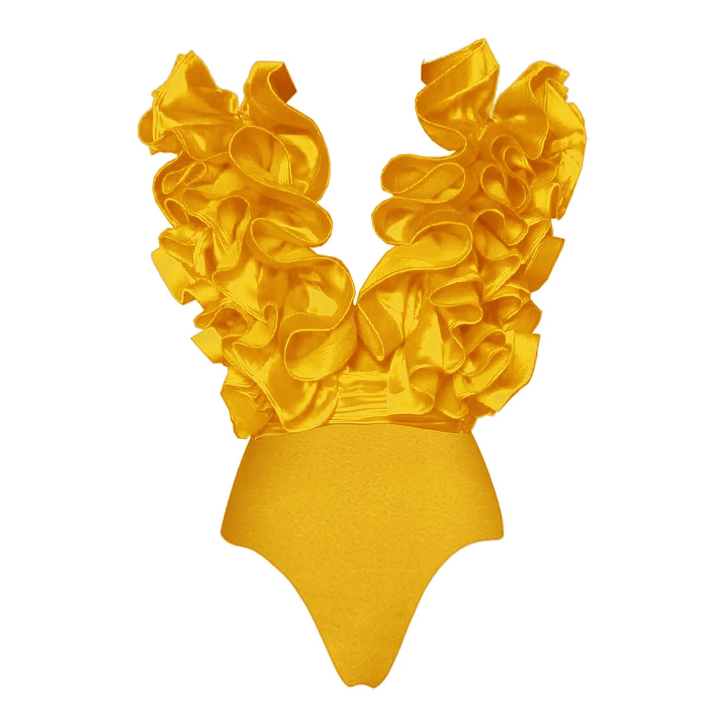 2025 Solid Red Flower One Piece Swimsuit Luxury Women Swimwear Sexy Swim Suit Deep V Monokini Off Shoulder Bodysuit Bathingsuit