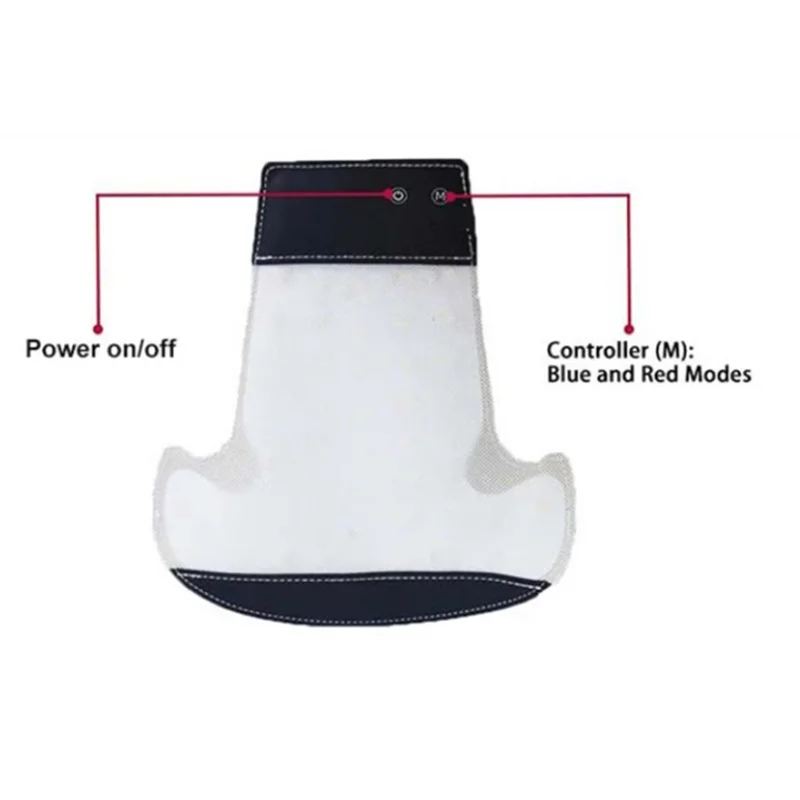 A61I Infrared Hair Growth Instrument Physiotherapy Head Cap Laser Red Blue Light Hair Care Device Relaxation Therapy