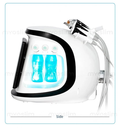 Intelligent Ice Blue Skin Management System – Hydro Facial Device For Wrinkle Reduction And Skin Care