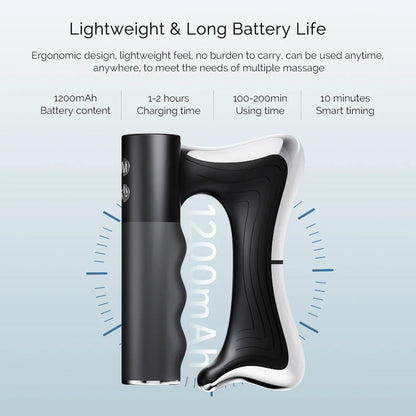 Fitness Muscle Scraping Massager Electric Fascia Knife Vibration Gua Sha Scraper Back Leg Body Relaxation Stainless Steel