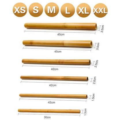 Natural Bamboo Massage Stick Wood Therapy Stick Gua Sha Massage Wood Therapy Tools for Body Contour Cupping Gua Sha Massager