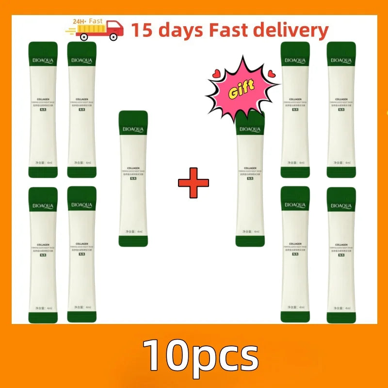 30pcs Centella Collagen Sleeping Facial Masks skincare Anti Wrinkle Anti-aging Moisturizing Face Mask Korean Skin Care Products