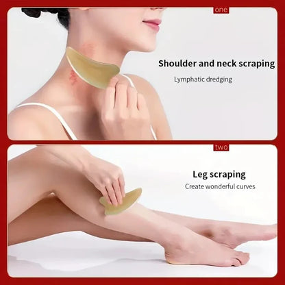 Skin Scraping Resin Gua Sha Massage Board Guasha Tools Plate Face Lifting SPA Massager Scrapers Tools Neck Back Body Legs