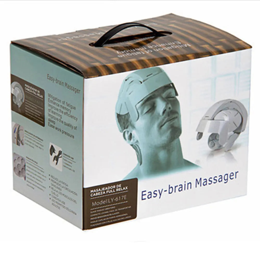 Head Massage Instrument Humanized Home Health Care Relaxation Electric Head Massage Relax Easy Acupuncture Points Brain Massager