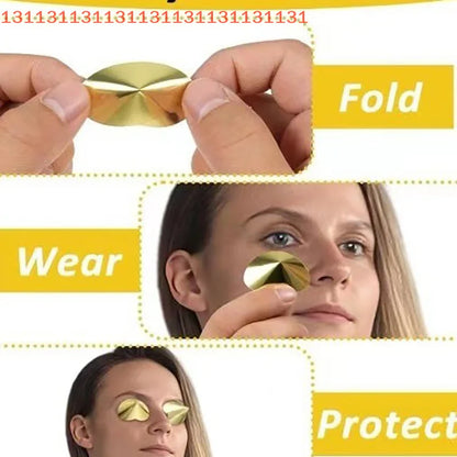 200Pcs Disposable Eye Protection Cones for Sun Tanning Bed UV Protection Personal Hygiene Beauty Salon Supplies