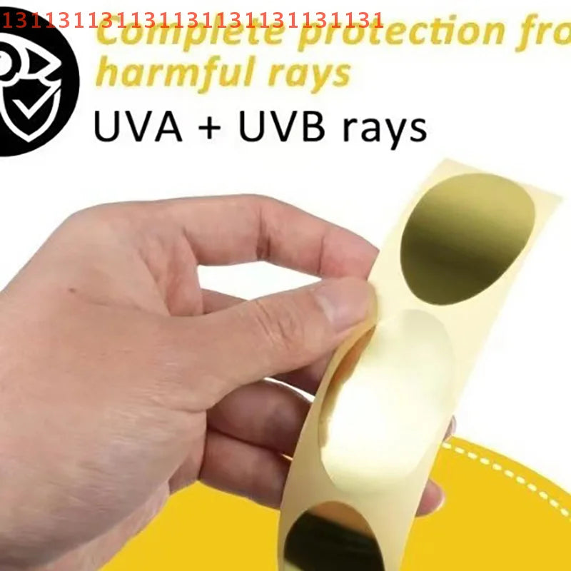 200Pcs Disposable Eye Protection Cones for Sun Tanning Bed UV Protection Personal Hygiene Beauty Salon Supplies