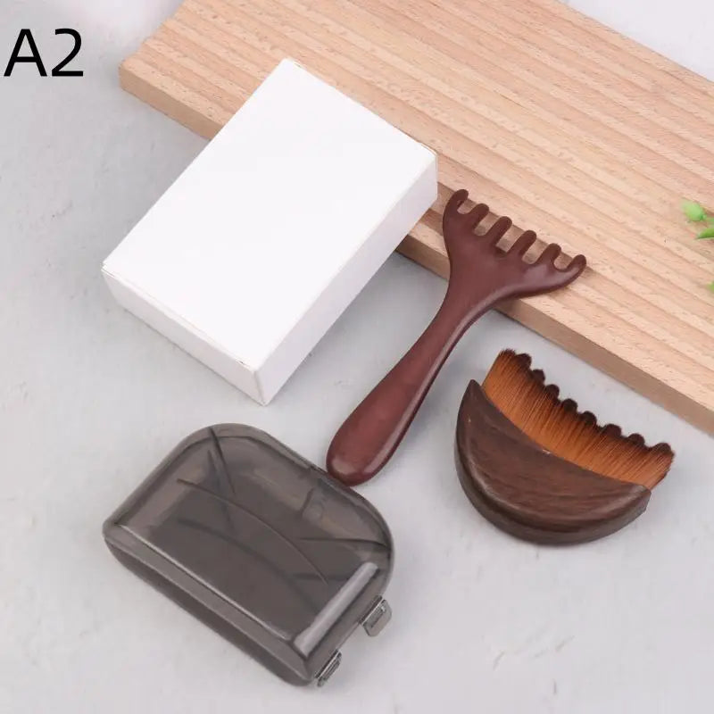 Soft Ergonomic Lymphatic Contour Brush Dry Brushing Face Brush Lymphatic Drainage Massager For Face Sculpting Face Skin Care