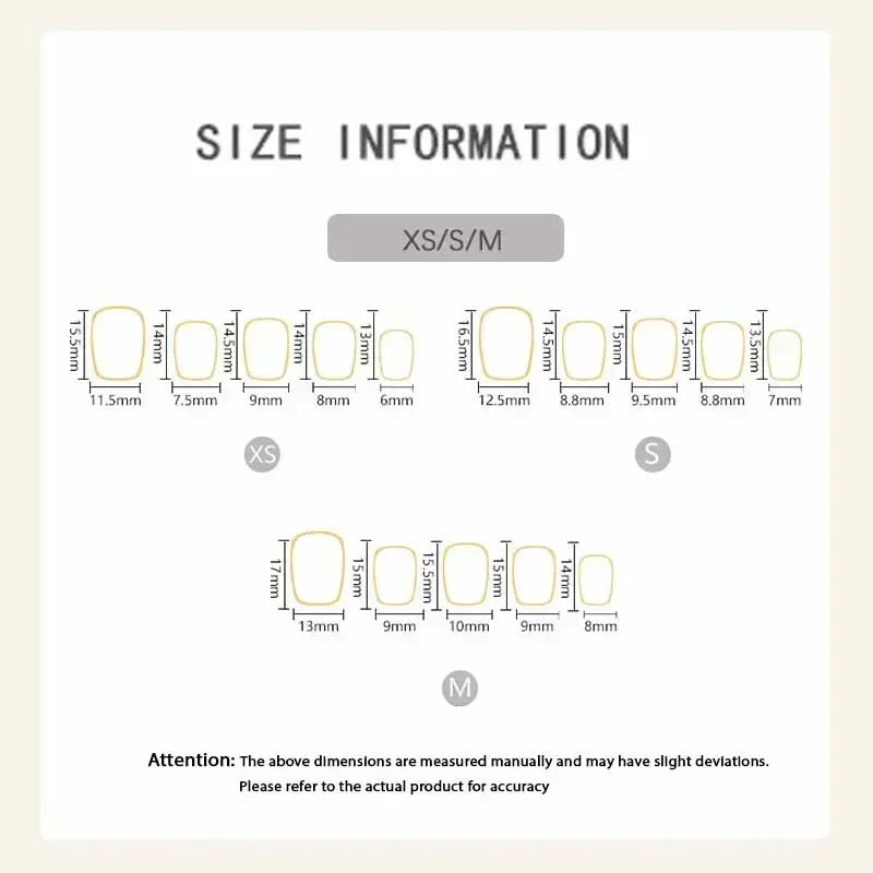 10Pcs French Style New Cute 3D Small Eyes Wearable Nails Patch Nail and Nail Accessories Press on Nails Detachable Nail Tips