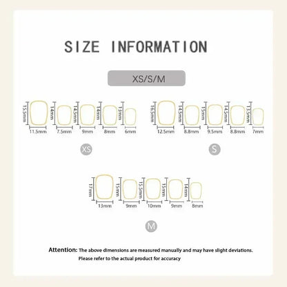 10Pcs French Style New Cute 3D Small Eyes Wearable Nails Patch Nail and Nail Accessories Press on Nails Detachable Nail Tips