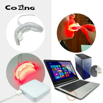 LED Red Light Therapy for Gum inflammation & oral wounds
