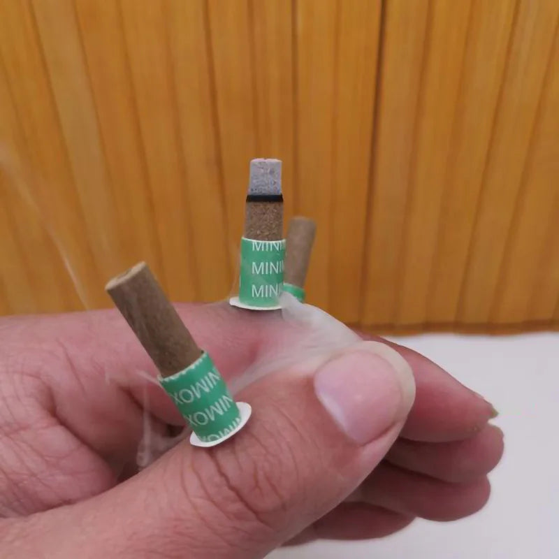 180Pcs Mini Mugwort Stick Warm Acupoint Acupuncture Massage Moxa Therapy Finger Joint Moxibustion Tenosynovitis Cure Rheumatism