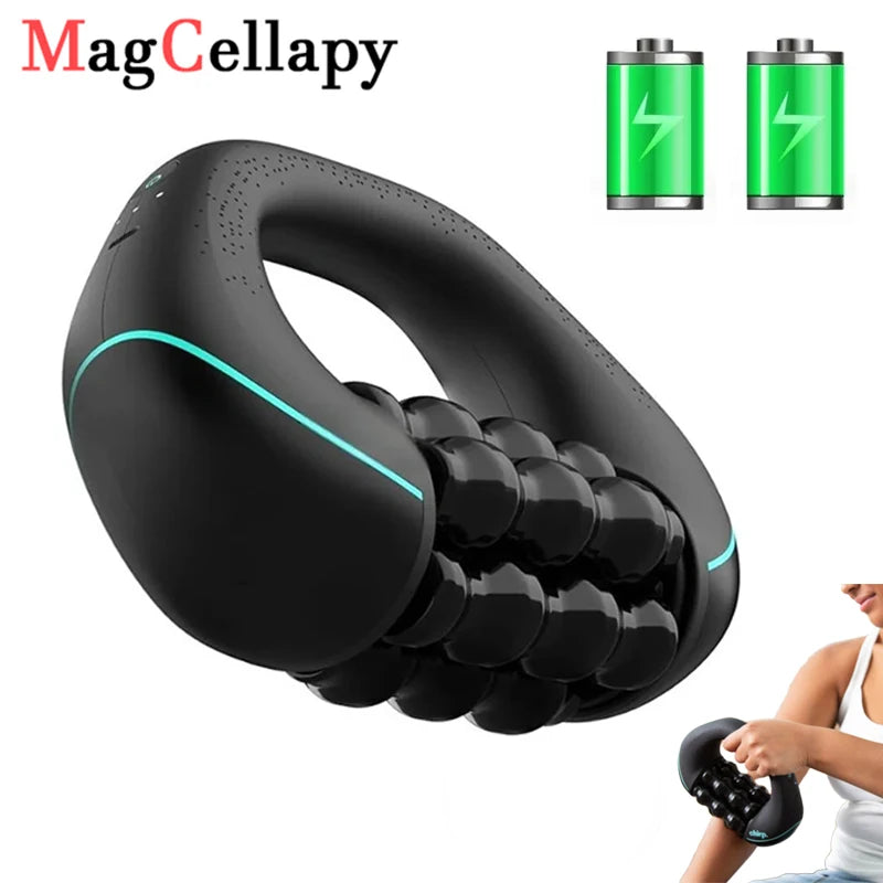 Massage Gun Deep Tissue - 3 Speed Powerful Percussion Muscle Massager, Handheld Vibrating for Full Body Relief  Head Shoulder