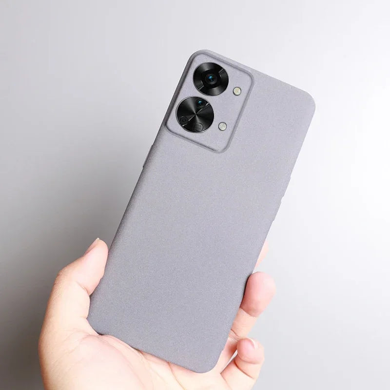 Case for Oneplus Nord 4 3 CE3 2T 5G N30 N20 SE 4G CE 2 Lite N200 N100 Cover Sand Matte Soft Silicon Full Protect Antislip Shell