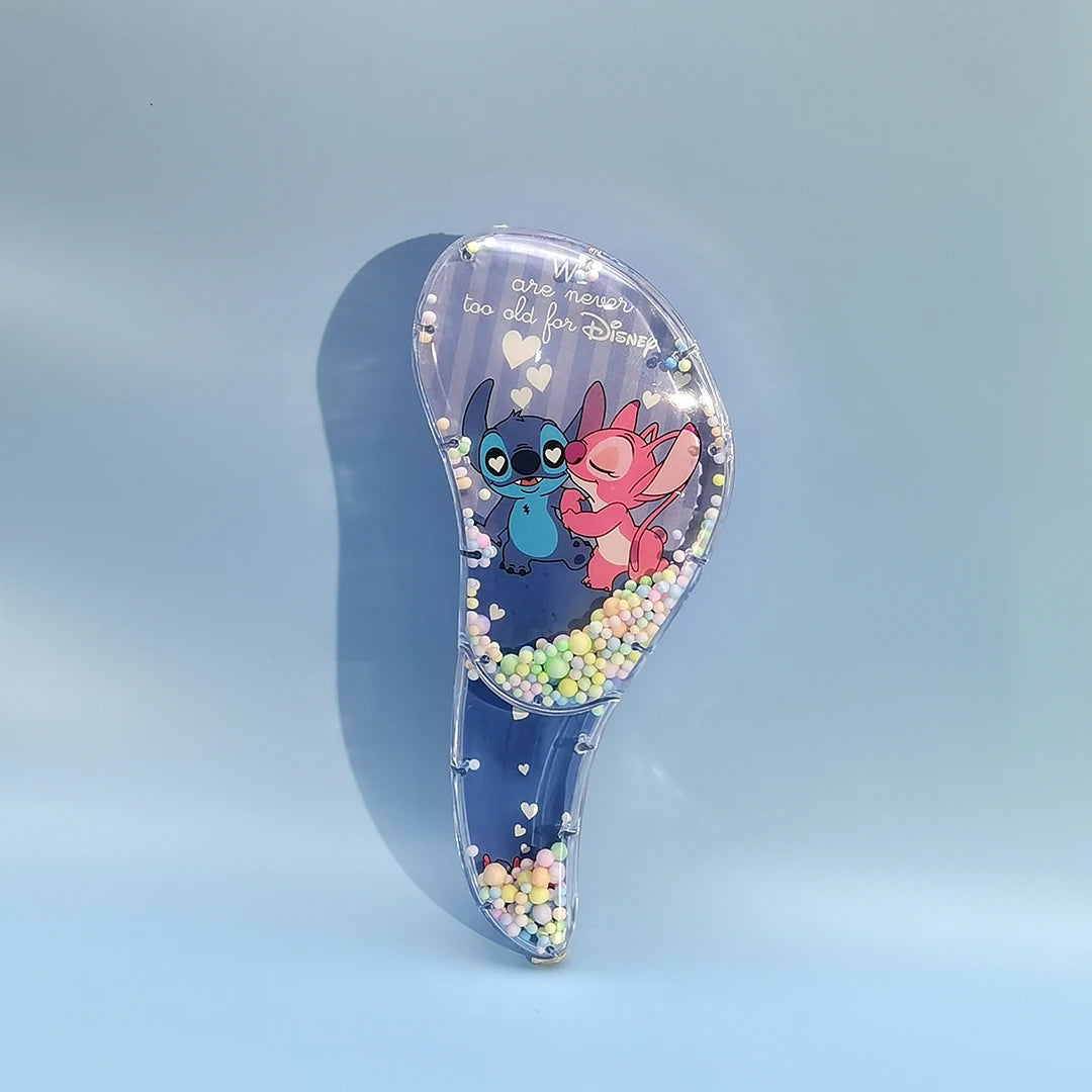 Stitch Hair Comb - Cute Anti-Knot Comb for Girls, Kids Gift, Portable Hair Detangler