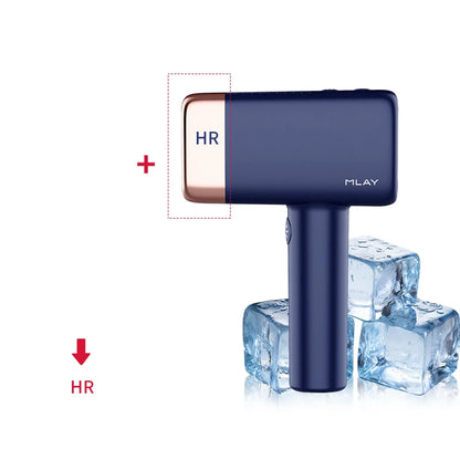 MLAY T14 IPL Hair Removal ICE Cool Laser Hair Removal Epilator 3IN1 Permanent Epilator Body 500000 Flashes Electric Depilator