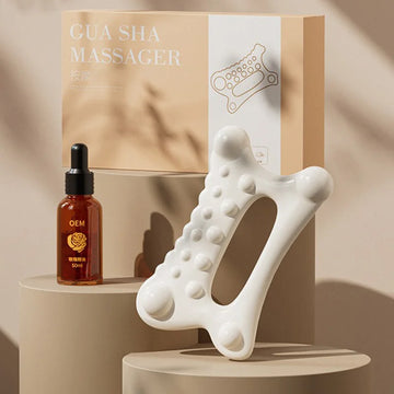 Skin scraping Massage Tool Face Lift Muscle Relief Massage Board Resinous Static Free Portable gua sha tool lifting visage AMGJ1