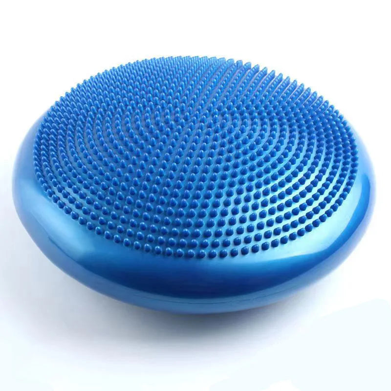 PVC yoga balance mat inflatable massage cushion thicken explosion-proof barefoot rehabilitation mat soft pedal balance trainer