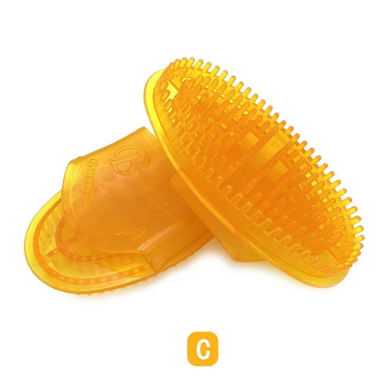 Soft Cellulite Body Massager Brush Gua Sha Scraping Board Massage Brush Scraper Anti Cellulite Slimming Relaxing Scrub Massager