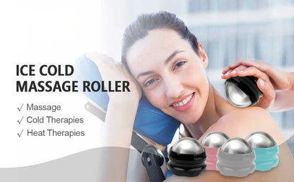 Cryo Therapy Ice Massage Ball Cold/Hot Relief For Inflammation Swelling Foot Back Body Muscle Massager Rapid Workout Recovery