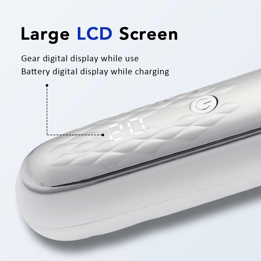Electric Scalp Massage Brush Red Light Therapy Hair Growth Massage Comb Anti Hair Loss Liquid Oil Applicator Massager Tools