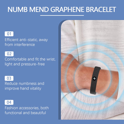 Body Care Energy Wristband Relieve Wrist Hand Joint Pain Anti Fatigue Stress Promote Blood Circulation