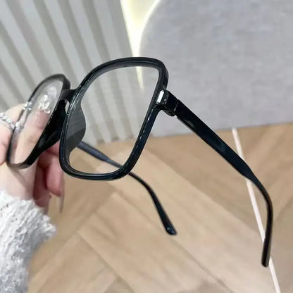 1Pc/3Pcs Classic Fashion Large Frame Square Glasses Transparent Lens Casual Fashion Decorative Glasses Suitable for Office, Read