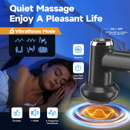 Electric Body Sculpting Machine Cellulite Massager&5 Heads,Full Body Rotaion Massage for Back/Abdomen/Butt/Leg/Arms Deep Relax