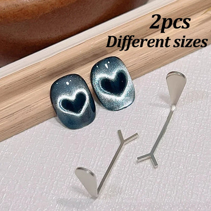 3D New Lollipop Vortex Cat Eye Nail Magnetic Pen Suck Rainbow Halo Vortex Nail Art Magnet Pen for CatEye MagneticGel Nail Polish