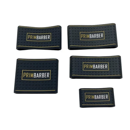 5Pcs/Set Professional Trimmer Grip Barber Hair Clipper Rubber Anti Slide Heat Resistance Sleeve Barber Hair Clipper Holder Tool
