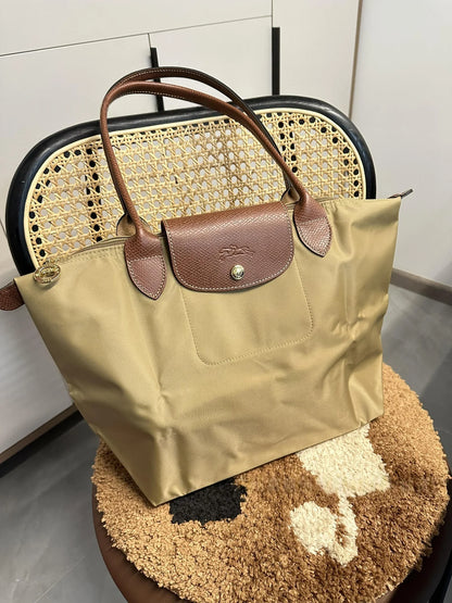 Fashion Long Handled Large Tote Bag Waterproof Women Bags Underarm Dumpling Bag Single Shoulder LONGCHAMP Crossbody Bags