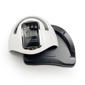 LED Nail Lamp For Manicure 280W Nail Dryer Machine UV Drying Lamp For Curing UV Gel Nail Polish With Motion Sensing LCD Display