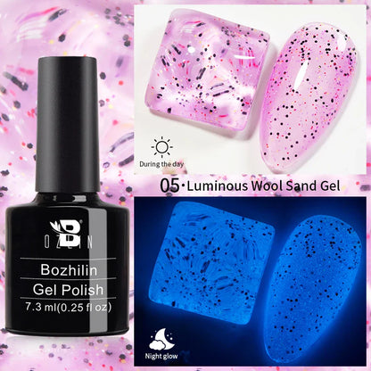 AWStorG15ml 2 IN 1 Crystal Top Coat Transparent Soak Off UV LED Nails Art Manicure Gel Nail Polish Varnishes Primer Function Gel