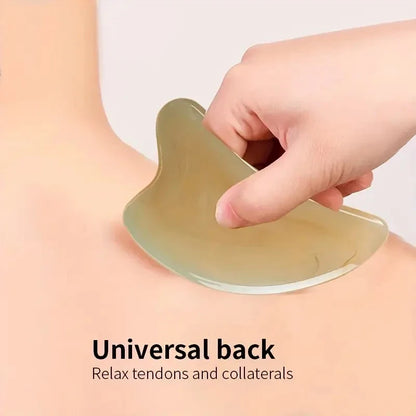 Skin Scraping Resin Gua Sha Massage Board Guasha Tools Plate Face Lifting SPA Massager Scrapers Tools Neck Back Body Legs
