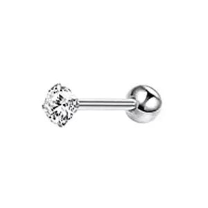 Drperfect Stainless Steel Stud Earrings for Women Men Star Moon Snake Cartilage Screw Back Earring Helix Piercing Jewelry