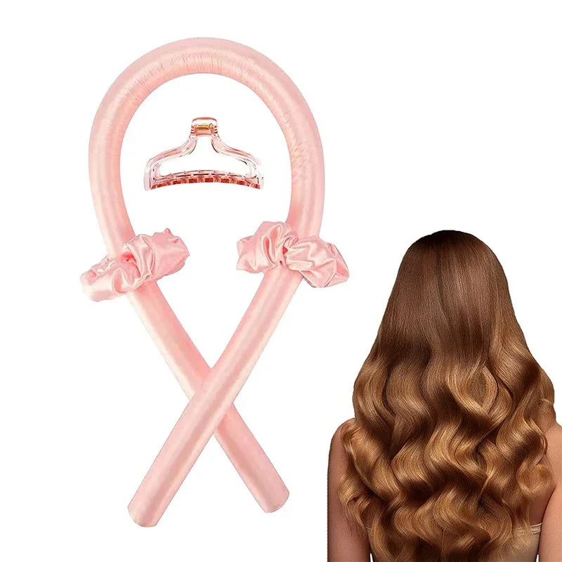 Woman Heatless Curling Rod Heatless Hair Curls Headband Make Hair Soft Shiny Hair Curler Hairdressing Tools Accessories DIY hair